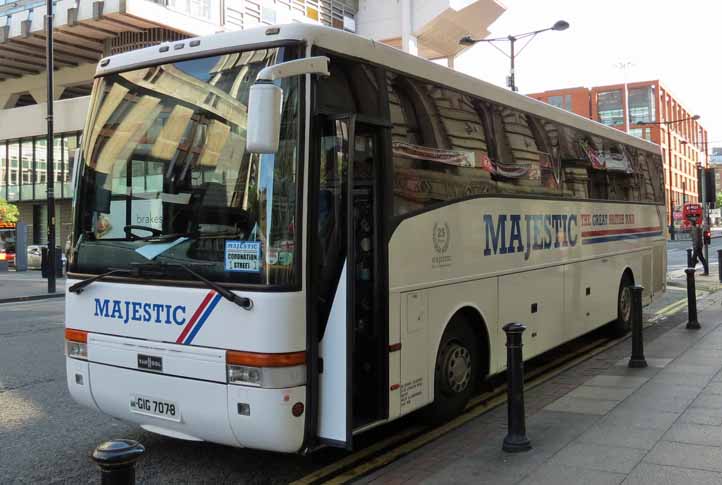 Bluebird Coaches DAF SB3000 Van Hool Alizee Majestic GIG7078